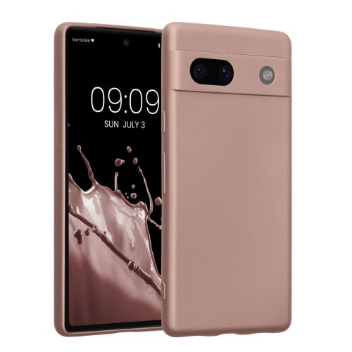 Kwmobile Google Pixel 7a tok, krémszínű, szilikon, KWM000019YG014C