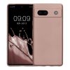 Kwmobile Google Pixel 7a tok, krémszínű, szilikon, KWM000019YG014C