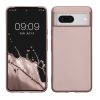 Kwmobile Google Pixel 8 tok, krémszínű, szilikon, KWM0000208J011C
