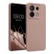 Kwmobile tok Xiaomi Redmi Note 13 Pro 5G-hez, krémszínű, szilikon, KWM000020LE013C