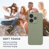 Kwmobile tok Xiaomi Redmi 13-hoz, világoszöld, szilikon, KWM000020QI002C
