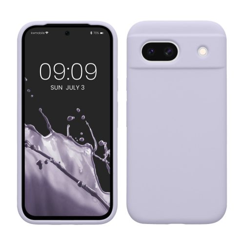 Kwmobile Google Pixel 8a tok, világoslila, szilikon, KWM000020KQ055C