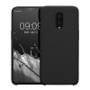 Kwmobile OnePlus 6T tok, fekete, szilikon, KWM000009BL036C