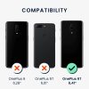 Kwmobile OnePlus 6T tok, fekete, szilikon, KWM000009BL036C