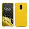 Kwmobile OnePlus 6T tok, sárga, szilikon, KWM000009BL037C