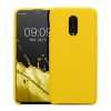 Kwmobile OnePlus 6T tok, sárga, szilikon, KWM000009BL037C