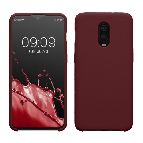 Kwmobile OnePlus 6T tok, lila, szilikon, KWM000009BL038C