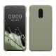 Kwmobile OnePlus 6T tok, világoszöld, szilikon, KWM000009BL039C