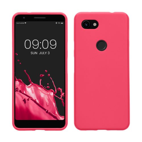 Kwmobile Google Pixel 3a tok, rózsaszín, szilikon, KWM000009OS028C