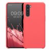 Kwmobile OnePlus Nord tok, rózsaszín, szilikon, KWM0000117M037C