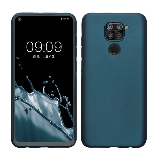 Kwmobile tok Xiaomi Redmi Note 9-hez, kék, szilikon, KWM000011FJ005C