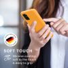 Kwmobile OnePlus 8T tok, narancssárga, szilikon, KWM0000123Q024C