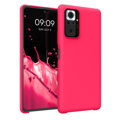 Kwmobile tok Xiaomi Redmi Note 10 Pro-hoz, rózsaszín, szilikon, KWM000012OI011C