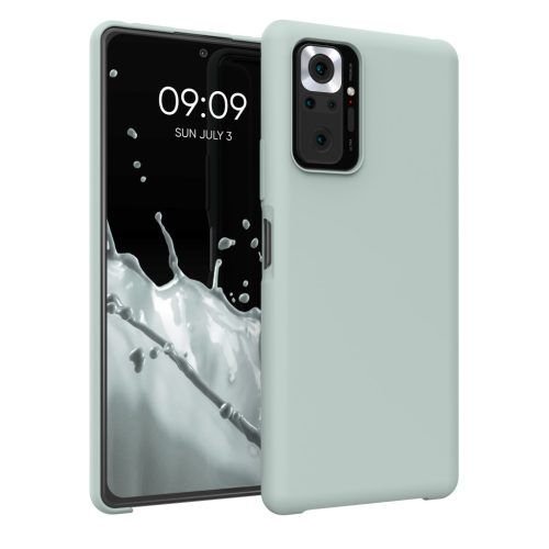 Kwmobile tok Xiaomi Redmi Note 10 Pro-hoz, világoszöld, szilikon, KWM000012OI012C