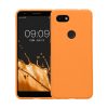 Kwmobile Google Pixel 3a tok, narancssárga, szilikon, KWM000009OS032C