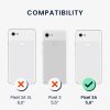 Kwmobile Google Pixel 3a tok, narancssárga, szilikon, KWM000009OS032C