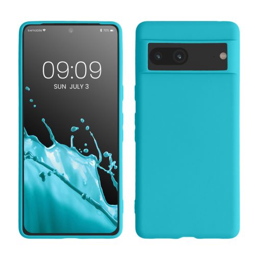 Kwmobile Google Pixel 7 tok, világoskék, szilikon, KWM000016ZL026C