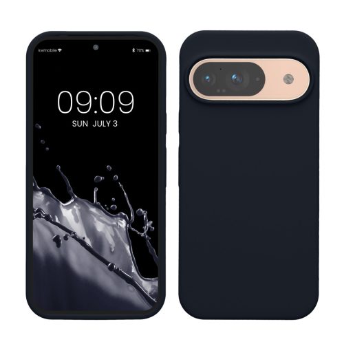 Kwmobile Google Pixel 9/Pixel 9 Pro tok, sötétkék, szilikon, KWM000020PI029C