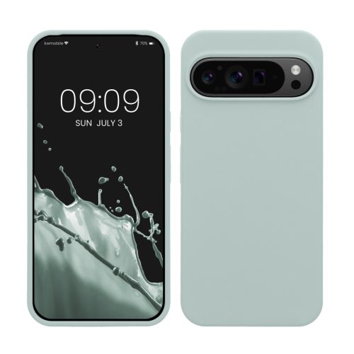Kwmobile Google Pixel 9 Pro XL tok, világoszöld, szilikon, KWM000020PV024C