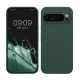Kwmobile Google Pixel 9 Pro XL tok, sötétzöld, szilikon, KWM000020PV026C