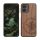 Kwmobile tok Motorola Moto G54-hez, barna, fa/szilikon, KWM000022VW001C
