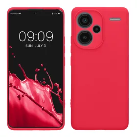   Kwmobile tok Xiaomi Redmi Note 13 Pro Plus 5G-hez, rózsaszín, szilikon, KWM000020OF006C