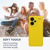 Kwmobile tok Xiaomi Redmi Note 13 Pro Plus 5G-hez, sárga, szilikon, KWM000020OF007C