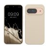 Kwmobile tok Google Pixel 9/Pixel 9 Pro készülékhez, krémszínű, szilikon, KWM000020PI030C