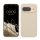 Kwmobile tok Google Pixel 9/Pixel 9 Pro készülékhez, krémszínű, szilikon, KWM000020PI030C