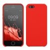 Kwmobile tok Apple iPhone 5/iPhone 5s/iPhone SE készülékhez, piros, szilikon, KWM000008GO104C
