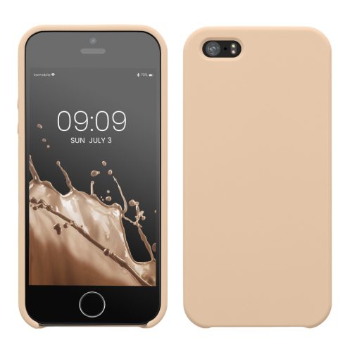 Kwmobile tok Apple iPhone 5/iPhone 5s/iPhone SE készülékhez, rózsaszín, szilikon, KWM000008GO107C