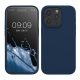 Kwmobile tok Apple iPhone 15 Pro készülékhez, kék, szilikon, KWM000020CC049C