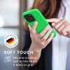 Kwmobile tok Apple iPhone 15 Pro készülékhez, zöld, szilikon, KWM000020CC050C