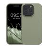 Kwmobile tok Apple iPhone 15 Pro Max készülékhez, világoszöld, szilikon, KWM000020CD021C