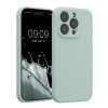 Kwmobile Apple iPhone 15 Pro tok, világoszöld, szilikon, KWM000022OM015C
