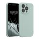 Kwmobile Apple iPhone 15 Pro tok, világoszöld, szilikon, KWM000022OM015C