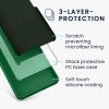 Kwmobile tok Google Pixel 9/Pixel 9 Pro készülékhez, zöld, szilikon, KWM000020PI039C