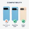 Kwmobile tok Google Pixel 9/Pixel 9 Pro készülékhez, lila, szilikon, KWM000020PI040C