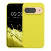 Kwmobile tok Google Pixel 9/Pixel 9 Pro készülékhez, sárga, szilikon, KWM000020PI043C