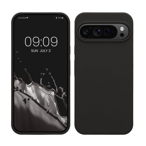 Kwmobile Google Pixel 9 Pro XL tok, fekete, szilikon, KWM000020PV037C