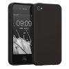 Apple iPhone 4 / iPhone 4s tok, szilikon, fekete, 10719