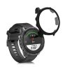 Garmin Forerunner 255/Forerunner 255 Music, Kwmobile, fekete/átlátszó, műanyag, 59311.01-es 2 db-os tok készlet