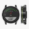 Garmin Forerunner 255/Forerunner 255 Music, Kwmobile, fekete/átlátszó, műanyag, 59311.01-es 2 db-os tok készlet