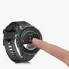 Garmin Forerunner 255/Forerunner 255 Music, Kwmobile, fekete/átlátszó, műanyag, 59311.01-es 2 db-os tok készlet