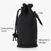 db Cooler Jacket fedő készlet 500 ml-es palackokhoz, Kwmobile, fekete, neoprén, 55885.02