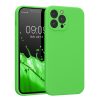 Kwmobile tok Apple iPhone 13 Pro Max telefonhoz, szilikon, zöld, 59361.159