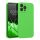 Kwmobile tok Apple iPhone 13 Pro Max telefonhoz, szilikon, zöld, 59361.159