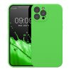 Kwmobile tok Apple iPhone 13 Pro Max telefonhoz, szilikon, zöld, 59361.159