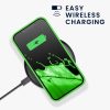 Kwmobile tok Apple iPhone 13 Pro Max telefonhoz, szilikon, zöld, 59361.159