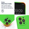 Kwmobile tok Apple iPhone 13 Pro telefonhoz, szilikon, zöld, 59360.159
